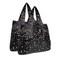 Wrapables Medium Foldable Tote Nylon Reusable Grocery Bag (Set of 2), Shining Stars